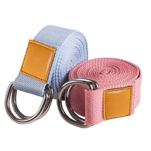 Load image into Gallery viewer, 1PC 1.8M*3.8CM Non-Elastic Yoga Resistance Band Yoga Auxiliary Stretching Rope With Loop Buckle Professional Yoga Supplies
