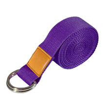 Load image into Gallery viewer, 1PC 1.8M*3.8CM Non-Elastic Yoga Resistance Band Yoga Auxiliary Stretching Rope With Loop Buckle Professional Yoga Supplies