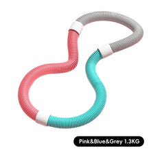 Load image into Gallery viewer, 1.3KG Soft Spring Weighted Hula Hoop Flexible Tube Waist And Abdominal Training Device Home Fitness Equipment