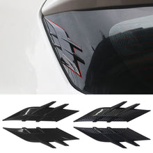 Load image into Gallery viewer, 2Pcs Car Rear Quarter Panel Louver Decals Side Window Vent Stickers 3D ABS Covers Car Exterior Accessories