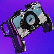 Load image into Gallery viewer, Multi-function PUBG Game Controller 4-Finger Grips Physical Anti-Recoil Cheat Device Universal for iOS/Android-K21