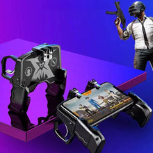 Load image into Gallery viewer, Multi-function PUBG Game Controller 4-Finger Grips Physical Anti-Recoil Cheat Device Universal for iOS/Android-K21