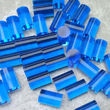 Load image into Gallery viewer, 1PC 1.5*2.9CM Transparent Colorful Pool Cue Ferrule Solid Plastic Ferrule for American and Snooker Cues Billiards Replacement Accessories