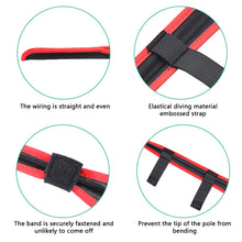 Load image into Gallery viewer, 1PC Fishing Rod Tip Protector Guard Sleeve Anti-Breakage Anti-collision Rod Tip Cover with Strap fixation Fishing Accessories