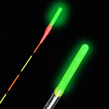 Load image into Gallery viewer, 10PCS 1.5 Inch Professional Fishing Glow Sticks Super Bright Night Fishing Float Glow Sticks Fishing Accessories