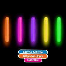 Load image into Gallery viewer, 10PCS 1.5 Inch Professional Fishing Glow Sticks Super Bright Night Fishing Float Glow Sticks Fishing Accessories