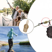 Load image into Gallery viewer, 20pcs Professional Euro Carp Fishing Chod Rig Sleeves Anti-Tangle Swivel Protector Case Compatible with Multiple Rigs