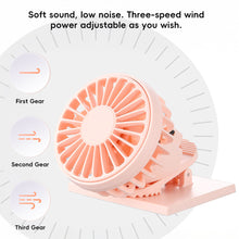 Load image into Gallery viewer, Multi-Functional Clip-On Fan With USB Charging And Solar Power Portable Desktop Fan For Outdoor Mountain Climbing Travel