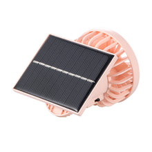 Load image into Gallery viewer, Multi-Functional Clip-On Fan With USB Charging And Solar Power Portable Desktop Fan For Outdoor Mountain Climbing Travel