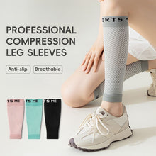 Load image into Gallery viewer, 1 Pair Professional Gym Calf Sleeves Sweat-Wicking And Breathable Fatigue Relief Pressurized Leg Covers For Running Cycling Fitness