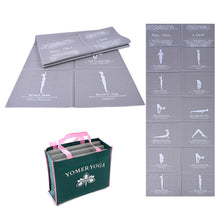 Load image into Gallery viewer, 173*61*0.5CM Portable Foldable Yoga Mat Anti-Slip Shock-Absorbing Mat For Fitness Camping And Rest
