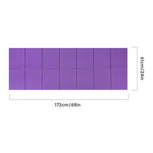 Load image into Gallery viewer, 173*61*0.5CM Portable Foldable Yoga Mat Anti-Slip Shock-Absorbing Mat For Fitness Camping And Rest