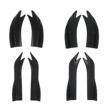 Load image into Gallery viewer, Pair Car Rear Bumper Corner Guards Sports Lip Spoiler for Sedans 3D Airflow Rear Valance Upgrade Kit