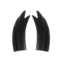 Load image into Gallery viewer, Pair Car Rear Bumper Corner Guards Sports Lip Spoiler for Sedans 3D Airflow Rear Valance Upgrade Kit