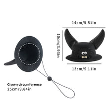 Load image into Gallery viewer, 2025 Halloween Pet Horns Adjustable for Cats Dogs Funny Party Hats Cute Devil Costume Trick or Treat Gear Satanic Pet Accessories