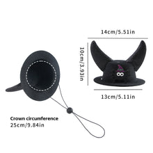 Load image into Gallery viewer, 2025 Halloween Pet Horns Adjustable for Cats Dogs Funny Party Hats Cute Devil Costume Trick or Treat Gear Satanic Pet Accessories