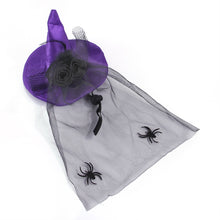 Load image into Gallery viewer, Halloween Pet Hat Adjustable for Cats Dogs Funny Party Hats Cute Devil Costume Trick or Treat Gear Satanic Pet Accessories