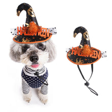 Load image into Gallery viewer, Halloween Pet Hat Adjustable for Cats Dogs Funny Party Hats Cute Devil Costume Trick or Treat Gear Satanic Pet Accessories