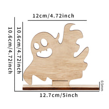 Load image into Gallery viewer, Halloween Projection Wooden Decor Creepy Shadow Show Spooky Projector Halloween Party Supplies Eerie Atmosphere Creator