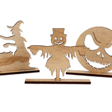 Load image into Gallery viewer, Halloween Projection Wooden Decor Creepy Shadow Show Spooky Projector Halloween Party Supplies Eerie Atmosphere Creator