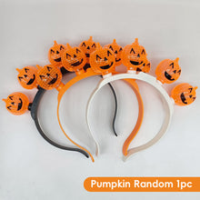 Load image into Gallery viewer, Halloween Horror Props Party Headband Shine Horror Head Buckle Halloween Decoration Funny Props Headdress Masquerade Mischief Party Decor