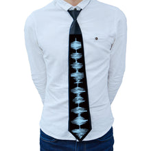 Load image into Gallery viewer, Novelty Tie Voice Activated LED Party Favors Light Up Bow Tie Festival Party Light Necktie Musical Sound Activated Tie Essential Outfits for Parties