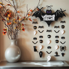 Load image into Gallery viewer, Seasonal Halloween Bat Hanger Cardstock Festive Ornament Indoor and Outdoor Halloween Accessory Halloween Gift Idea
