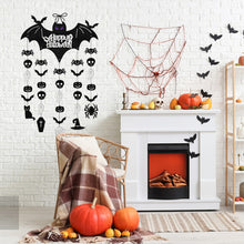 Load image into Gallery viewer, Seasonal Halloween Bat Hanger Cardstock Festive Ornament Indoor and Outdoor Halloween Accessory Halloween Gift Idea