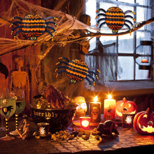 Load image into Gallery viewer, Halloween Hanging Decor Ghost Witch Spider Pumpkin Paper Lanterns DIY Halloween Hanging Crafts Halloween Porch Ceiling Hangings