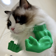 Load image into Gallery viewer, Creative 3D Printed Giant Arm for Pets Funny Dog Arm Accessory Silly Cosplay Halloween Costume Strongest Avenger Pet Arm Gag Gift for Pet Lovers