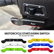 Load image into Gallery viewer, 2Pcs Motorcycle Start Horn Switch Extension Handlebar Button Extender Control Lever Accessory For Scooter & E-Bike