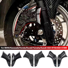 Load image into Gallery viewer, Pair Motorcycle Brake Cooling Duct Brake System Air Guide Cooling Kit Accessory for BMW/Kawasaki/Honda/Ducati/Yamaha/Suzuki GSX-R750/GSX-S1000