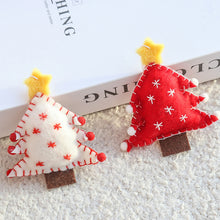 Load image into Gallery viewer, Wool Felt Christmas Pendants Hand Sewing Felt Snowmen Xmas Tree Wreath Socks Gloves Hanging Ornaments Party Decor