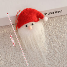 Load image into Gallery viewer, Wool Felt Christmas Pendants Hand Sewing Felt Snowmen Xmas Tree Wreath Socks Gloves Hanging Ornaments Party Decor