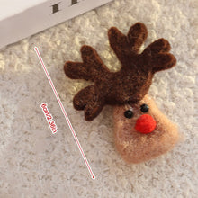 Load image into Gallery viewer, Wool Felt Christmas Pendants Hand Sewing Felt Snowmen Xmas Tree Wreath Socks Gloves Hanging Ornaments Party Decor
