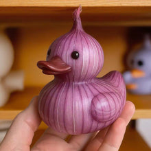 Load image into Gallery viewer, Craftsmanship Resin Fancy Vegetable Duck Jewelry Cartoon Cute Animal Sculpture Waterproof Creative Mini Statue Home Decoration