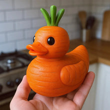 Load image into Gallery viewer, Craftsmanship Resin Fancy Vegetable Duck Jewelry Cartoon Cute Animal Sculpture Waterproof Creative Mini Statue Home Decoration