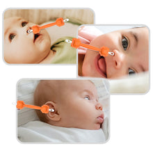 Load image into Gallery viewer, Baby Cleaner Spoon Double Headed Multifunctional Soft Wax Curette Picker Ear Nose Cleaning Stick Silicone Clean Tweezers