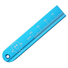 Load image into Gallery viewer, Dental Endo Rulers Span Measure Scale Endodontic Finger Rulers Dentist Tools Materials Aluminium Endo Ruler Dental Tools