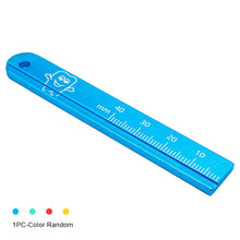 Load image into Gallery viewer, Dental Endo Rulers Span Measure Scale Endodontic Finger Rulers Dentist Tools Materials Aluminium Endo Ruler Dental Tools