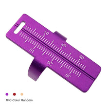 Load image into Gallery viewer, Dental Endo Rulers Span Measure Scale Endodontic Finger Rulers Dentist Tools Materials Aluminium Endo Ruler Dental Tools