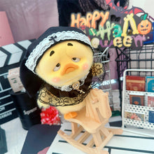 Load image into Gallery viewer, For Labubu 17cm Cute Creative Dark Gothic Nun Oath Clothes Doll Headscarf Cloak 10cm 10cm Cute Mini Plush Doll Clothes