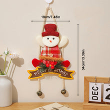 Load image into Gallery viewer, Christmas Decorations Snowmen Elderly People Reindeer Door Hanging Ornaments Window Displays Indoor Scene Layout Hanging Ornaments