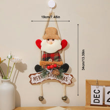 Load image into Gallery viewer, Christmas Decorations Snowmen Elderly People Reindeer Door Hanging Ornaments Window Displays Indoor Scene Layout Hanging Ornaments