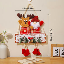 Load image into Gallery viewer, Christmas Decorations Snowmen Elderly People Reindeer Door Hanging Ornaments Window Displays Indoor Scene Layout Hanging Ornaments