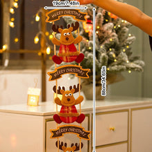 Load image into Gallery viewer, Christmas Decorations Snowmen Elderly People Reindeer Door Hanging Ornaments Window Displays Indoor Scene Layout Hanging Ornaments