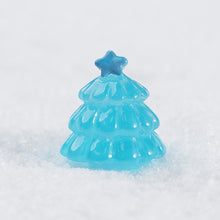 Load image into Gallery viewer, Micro Landscape Creative Night Light Christmas Tree Making Snow Scenery DIY Decoration Accessories Miniature Small Ornaments