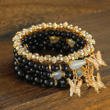 Load image into Gallery viewer, Bohemian Beaded Bracelet Stretch Elastic Ethnic Tribal Stacking Bracelets Set Festival Accessories