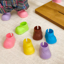 Load image into Gallery viewer, For 17cm Labubu Dolls Plastic Shoes 8 Colors Optional Bear Head Boots Toys Casual Sports Shoes Dolls Accessories DIY Doll Toys