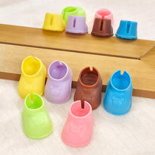 Load image into Gallery viewer, For 17cm Labubu Dolls Plastic Shoes 8 Colors Optional Bear Head Boots Toys Casual Sports Shoes Dolls Accessories DIY Doll Toys